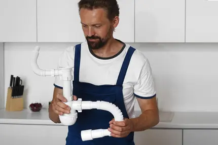 Установка сифона
